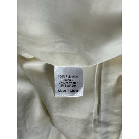 NWT Tuckernuck Navy Stripe Tweed Meg Mini A-Line Classic Luxe Skirt Cream Large - Picture 7 of 7